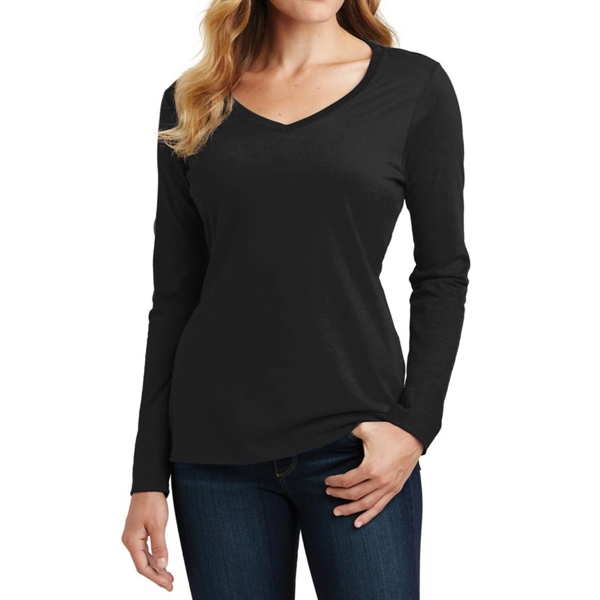 Vishaw Long Sleeve Ladies Tee - Vishaw Long Sleeve Ladies Tee - Image 9 of 12