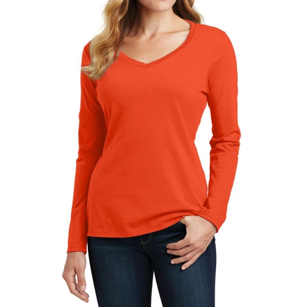 Vishaw Long Sleeve Ladies Tee - Vishaw Long Sleeve Ladies Tee - Image 10 of 12