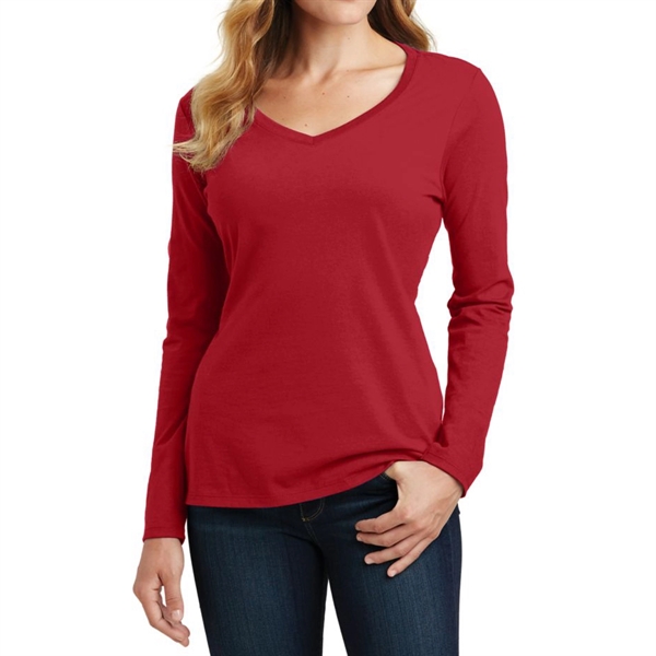 Vishaw Long Sleeve Ladies Tee - Vishaw Long Sleeve Ladies Tee - Image 11 of 12