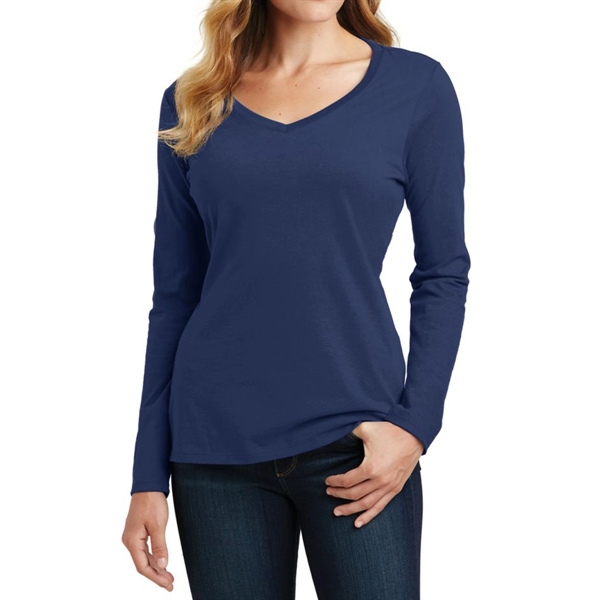 Vishaw Long Sleeve Ladies Tee - Vishaw Long Sleeve Ladies Tee - Image 12 of 12