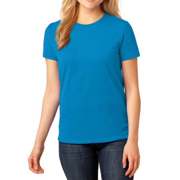 Port & Company® Women's Core Cotton T-Shirt - Port & Company® Women's Core Cotton T-Shirt - Image 3 of 26