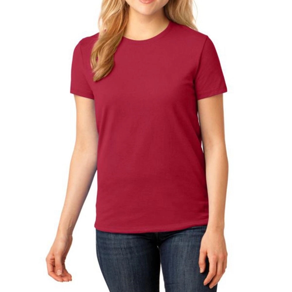 Port & Company® Women's Core Cotton T-Shirt - Port & Company® Women's Core Cotton T-Shirt - Image 6 of 26