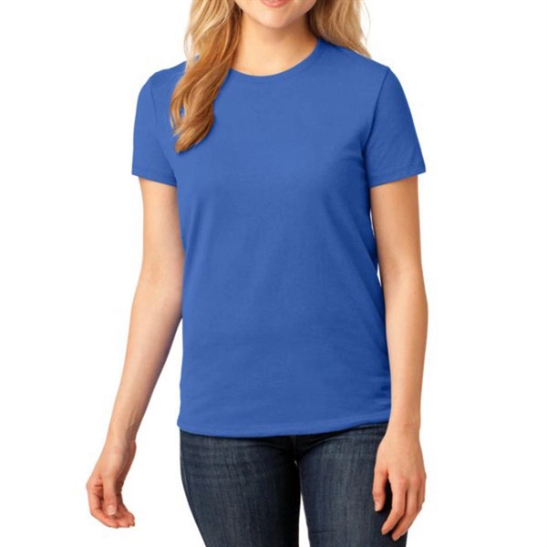 Port & Company® Women's Core Cotton T-Shirt - Port & Company® Women's Core Cotton T-Shirt - Image 7 of 26