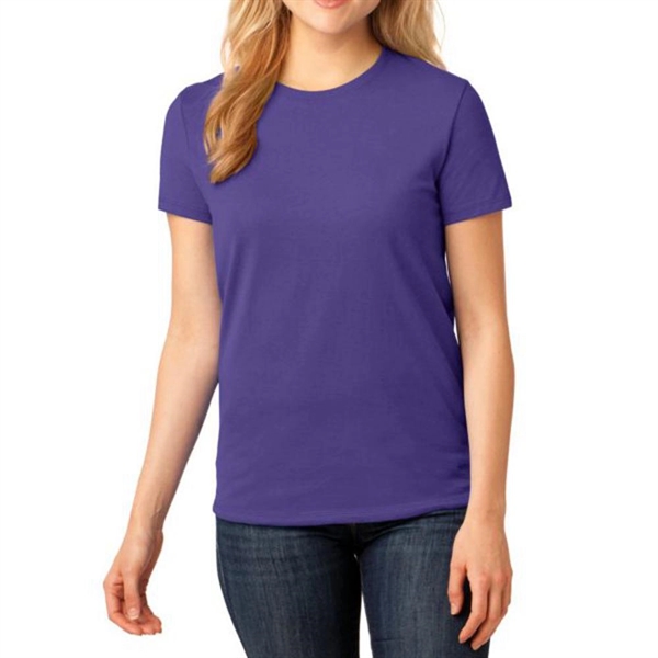 Port & Company® Women's Core Cotton T-Shirt - Port & Company® Women's Core Cotton T-Shirt - Image 10 of 26