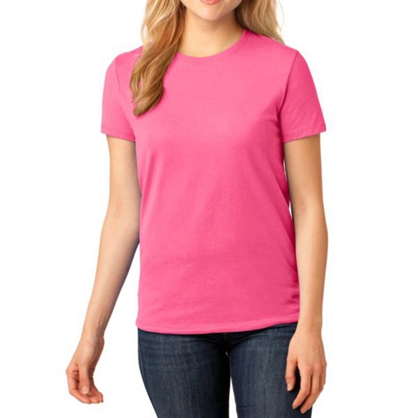 Port & Company® Women's Core Cotton T-Shirt - Port & Company® Women's Core Cotton T-Shirt - Image 13 of 26