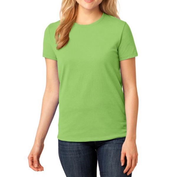 Port & Company® Women's Core Cotton T-Shirt - Port & Company® Women's Core Cotton T-Shirt - Image 14 of 26