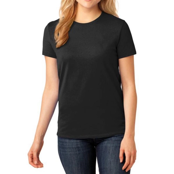 Port & Company® Women's Core Cotton T-Shirt - Port & Company® Women's Core Cotton T-Shirt - Image 18 of 26