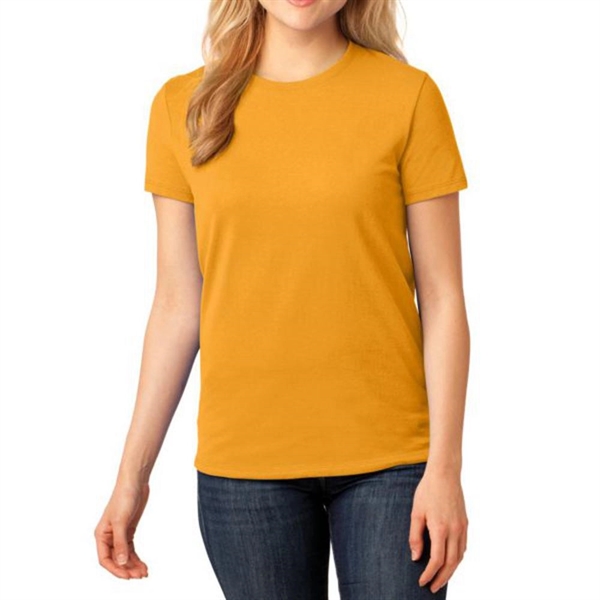 Port & Company® Women's Core Cotton T-Shirt - Port & Company® Women's Core Cotton T-Shirt - Image 19 of 26