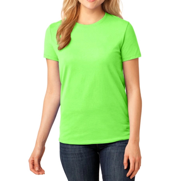 Port & Company® Women's Core Cotton T-Shirt - Port & Company® Women's Core Cotton T-Shirt - Image 20 of 26