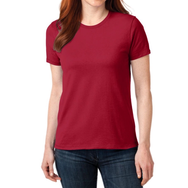 Port & Company® Women's Core-Blend T-Shirt - Port & Company® Women's Core-Blend T-Shirt - Image 4 of 10