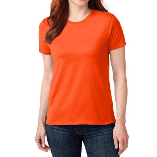 Port & Company® Women's Core-Blend T-Shirt - Port & Company® Women's Core-Blend T-Shirt - Image 5 of 10