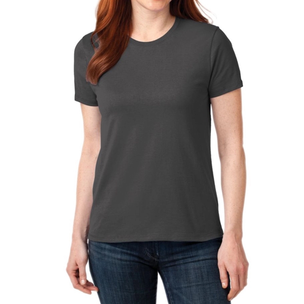Port & Company® Women's Core-Blend T-Shirt - Port & Company® Women's Core-Blend T-Shirt - Image 8 of 10