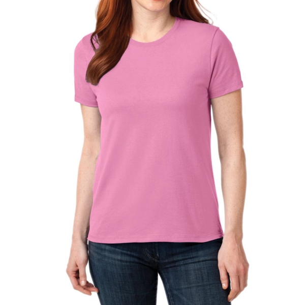 Port & Company® Women's Core-Blend T-Shirt - Port & Company® Women's Core-Blend T-Shirt - Image 9 of 10