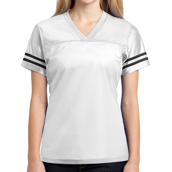 Sport-Tek® PosiCharge® Women's Replicated Sports Jersey - Sport-Tek® PosiCharge® Women's Replicated Sports Jersey - Image 1 of 11