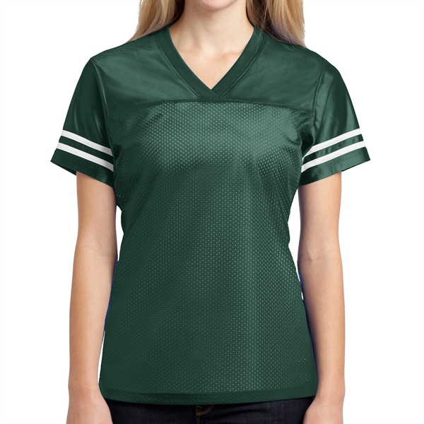 Sport-Tek® PosiCharge® Women's Replicated Sports Jersey - Sport-Tek® PosiCharge® Women's Replicated Sports Jersey - Image 5 of 11