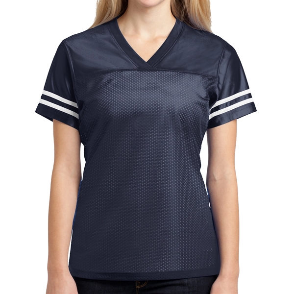 Sport-Tek® PosiCharge® Women's Replicated Sports Jersey - Sport-Tek® PosiCharge® Women's Replicated Sports Jersey - Image 7 of 11