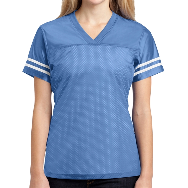 Sport-Tek® PosiCharge® Women's Replicated Sports Jersey - Sport-Tek® PosiCharge® Women's Replicated Sports Jersey - Image 10 of 11
