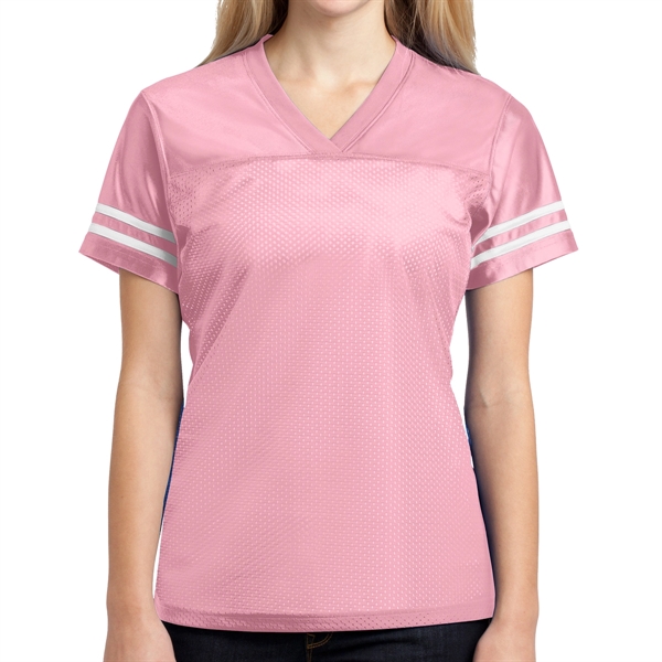 Sport-Tek® PosiCharge® Women's Replicated Sports Jersey - Sport-Tek® PosiCharge® Women's Replicated Sports Jersey - Image 11 of 11