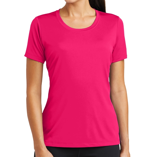 Platform Ladies' PosiCharge® Tough Tee - Platform Ladies' PosiCharge® Tough Tee - Image 9 of 11