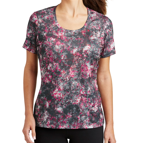 Stylish Scoop Neck Tee - Stylish Scoop Neck Tee - Image 1 of 6
