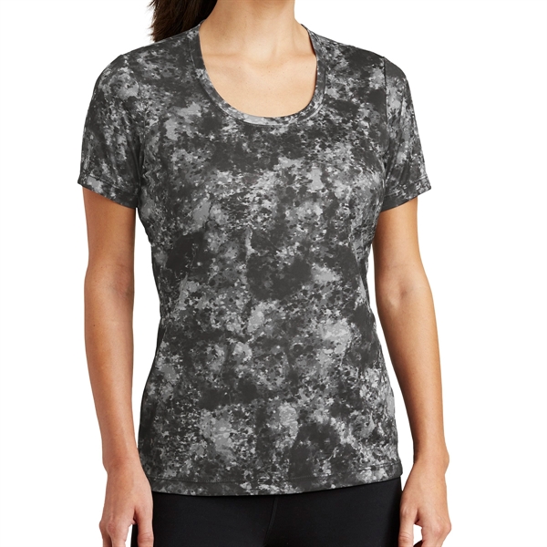 Stylish Scoop Neck Tee - Stylish Scoop Neck Tee - Image 4 of 6