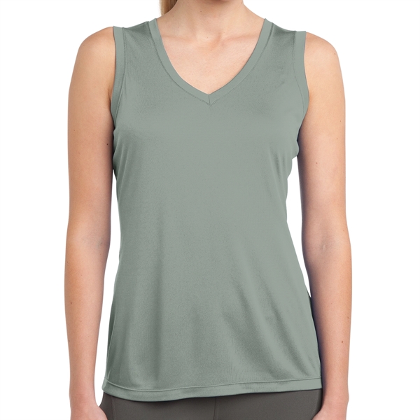 Armless Polyester Shirt - Armless Polyester Shirt - Image 3 of 7