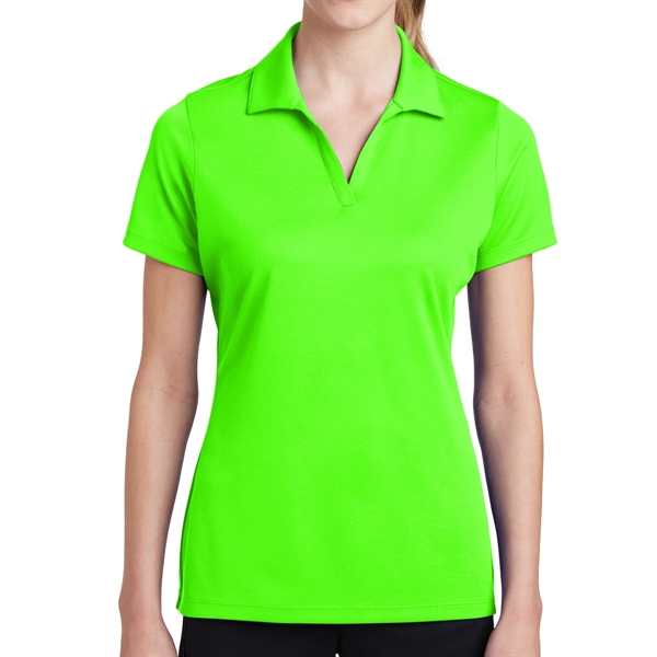 Ladies' Polo Shirt with PosiCharge® RacerMesh Design - Ladies' Polo Shirt with PosiCharge® RacerMesh Design - Image 6 of 14