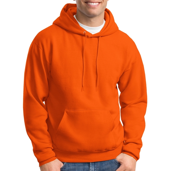 Hanes® EcoSmart® Sweatshirt Hoodie - Hanes® EcoSmart® Sweatshirt Hoodie - Image 4 of 12