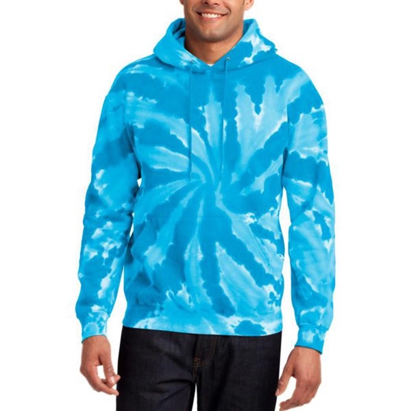 Port & Company® Tie-Dye Hoodie Sweatshirt - Port & Company® Tie-Dye Hoodie Sweatshirt - Image 2 of 13