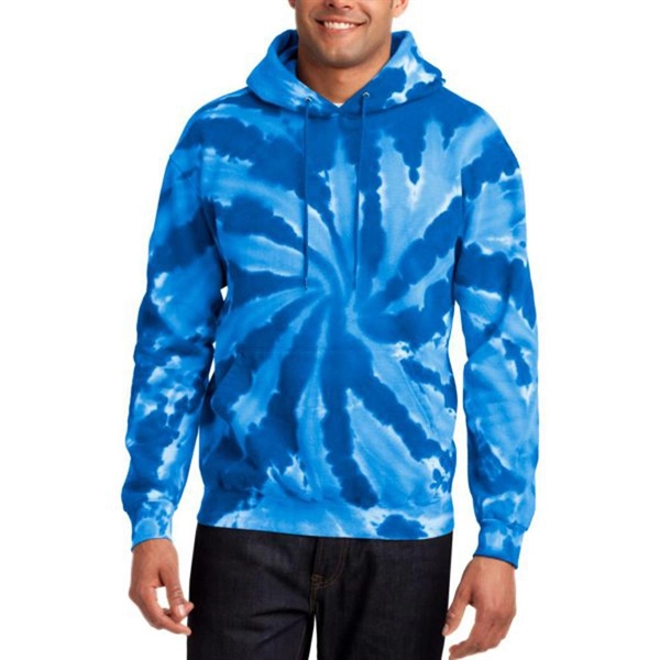 Port & Company® Tie-Dye Hoodie Sweatshirt - Port & Company® Tie-Dye Hoodie Sweatshirt - Image 4 of 13