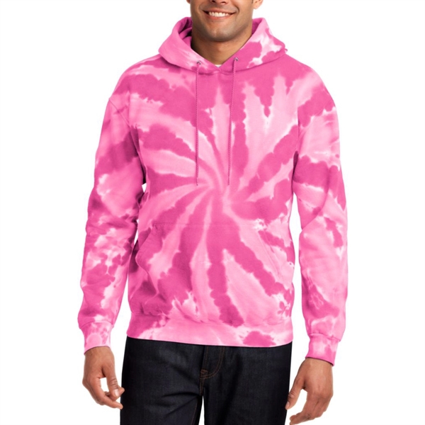 Port & Company® Tie-Dye Hoodie Sweatshirt - Port & Company® Tie-Dye Hoodie Sweatshirt - Image 7 of 13