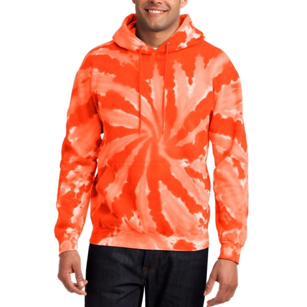 Port & Company® Tie-Dye Hoodie Sweatshirt - Port & Company® Tie-Dye Hoodie Sweatshirt - Image 12 of 13