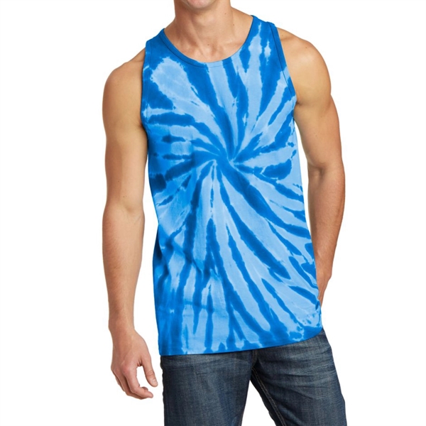 Customizable Tie-dye Tank Top - Customizable Tie-dye Tank Top - Image 3 of 8