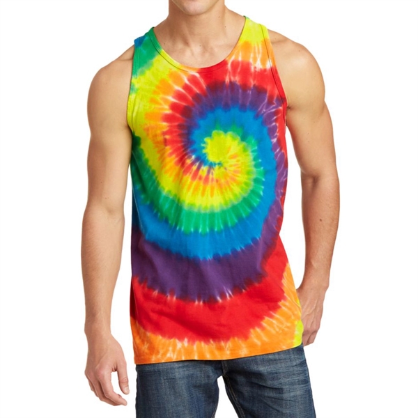 Customizable Tie-dye Tank Top - Customizable Tie-dye Tank Top - Image 4 of 8