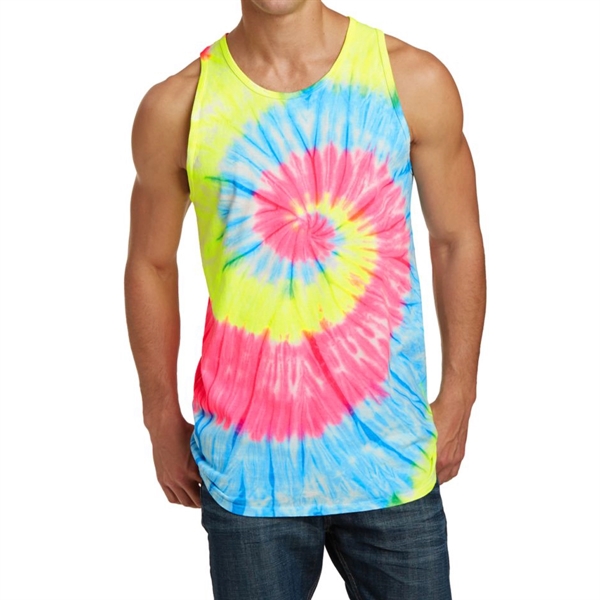 Customizable Tie-dye Tank Top - Customizable Tie-dye Tank Top - Image 5 of 8