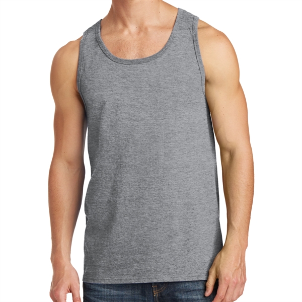 Stylish Tagless Cotton Tank Top - Stylish Tagless Cotton Tank Top - Image 1 of 12
