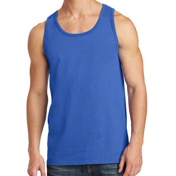 Stylish Tagless Cotton Tank Top - Stylish Tagless Cotton Tank Top - Image 3 of 12