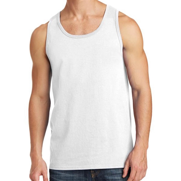 Stylish Tagless Cotton Tank Top - Stylish Tagless Cotton Tank Top - Image 4 of 12