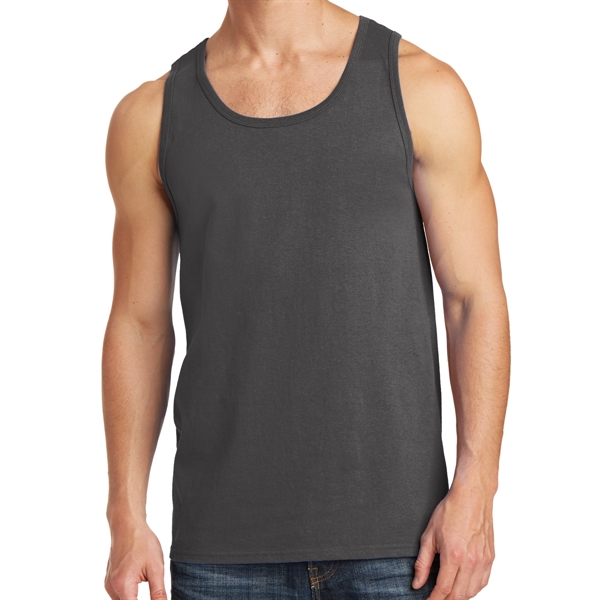 Stylish Tagless Cotton Tank Top - Stylish Tagless Cotton Tank Top - Image 5 of 12