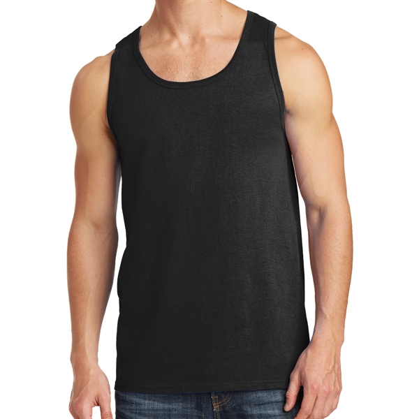 Stylish Tagless Cotton Tank Top - Stylish Tagless Cotton Tank Top - Image 7 of 12