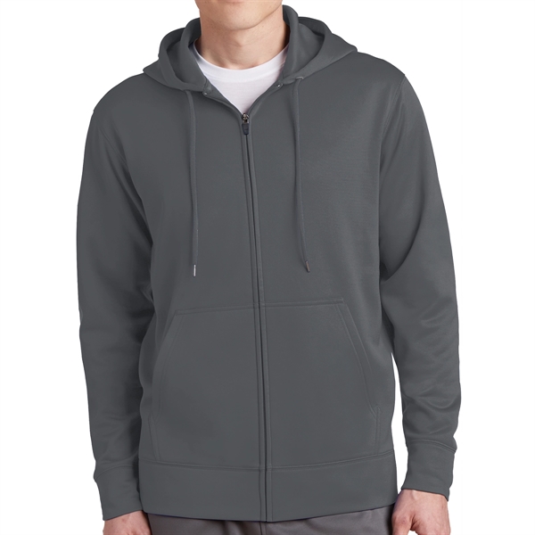 100% Polyester Hooded Jacket - 100% Polyester Hooded Jacket - Image 2 of 4