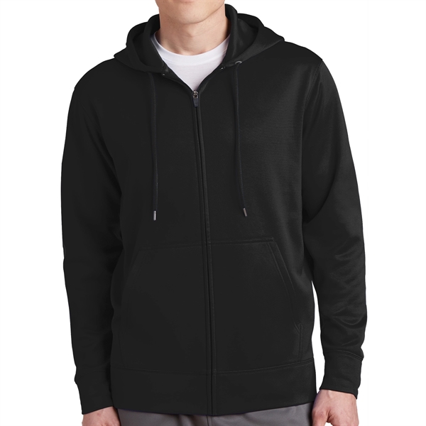 100% Polyester Hooded Jacket - 100% Polyester Hooded Jacket - Image 3 of 4