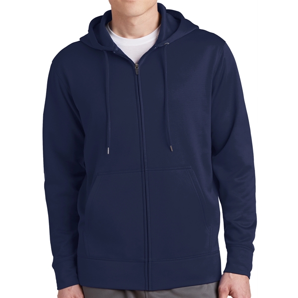 100% Polyester Hooded Jacket - 100% Polyester Hooded Jacket - Image 4 of 4