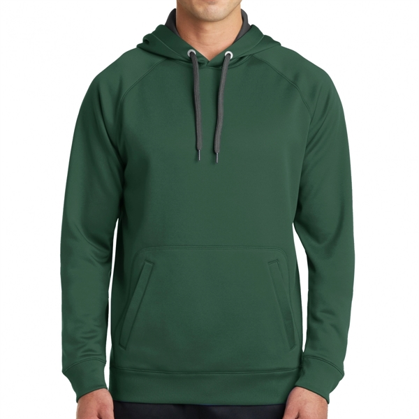 Sport-Tek® Fleeced Hoodie Sweatshirt - Sport-Tek® Fleeced Hoodie Sweatshirt - Image 2 of 7