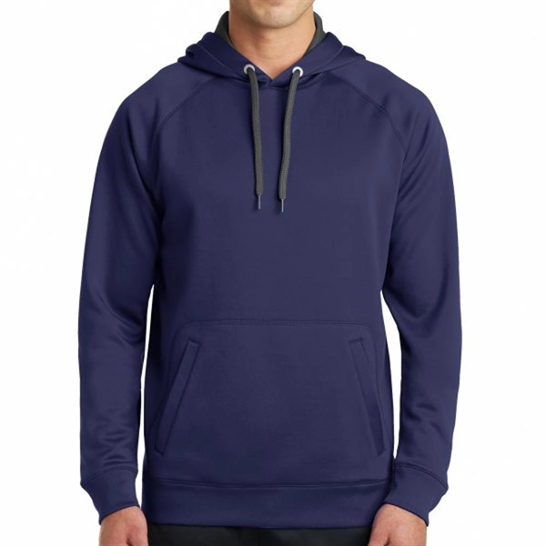 Sport-Tek® Fleeced Hoodie Sweatshirt - Sport-Tek® Fleeced Hoodie Sweatshirt - Image 5 of 7