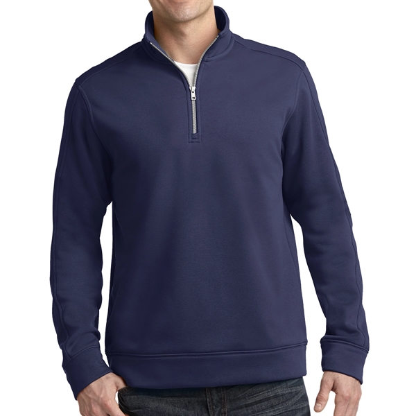 Sport-Tek® Water-Repellent Quarter-Zipped Pullover - Sport-Tek® Water-Repellent Quarter-Zipped Pullover - Image 1 of 4