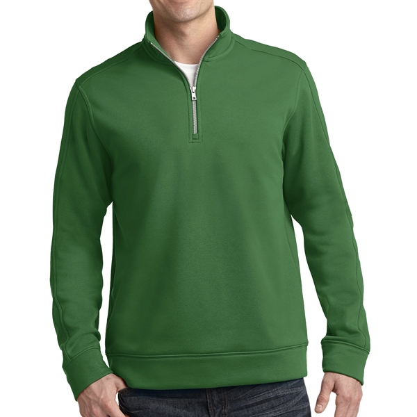 Sport-Tek® Water-Repellent Quarter-Zipped Pullover - Sport-Tek® Water-Repellent Quarter-Zipped Pullover - Image 2 of 4