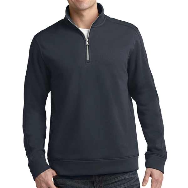 Sport-Tek® Water-Repellent Quarter-Zipped Pullover - Sport-Tek® Water-Repellent Quarter-Zipped Pullover - Image 3 of 4