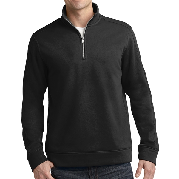 Sport-Tek® Water-Repellent Quarter-Zipped Pullover - Sport-Tek® Water-Repellent Quarter-Zipped Pullover - Image 4 of 4