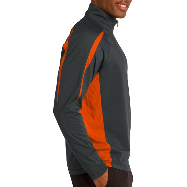 Masters' 1/2-Zip Colorblock Pullover - Masters' 1/2-Zip Colorblock Pullover - Image 11 of 12